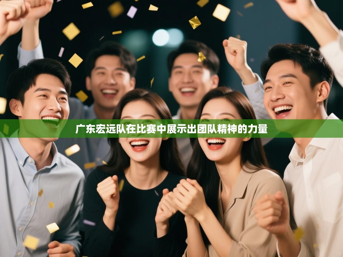 广东宏远队在比赛中展示出团队精神的力量